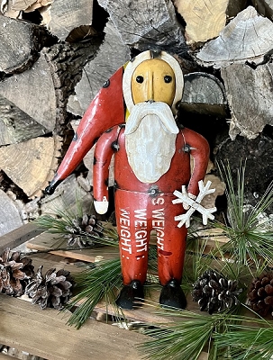 WINTER SANTA METAL 10.25